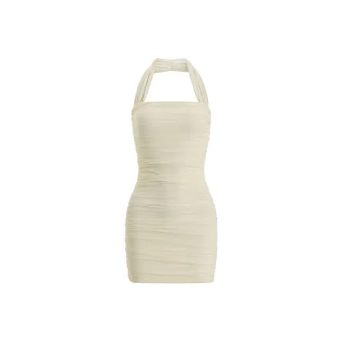 Incolore Slip Dresses Women's Apricot