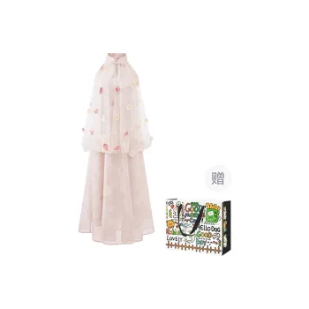 Dippanis Sleeveless Dress Women's Pink