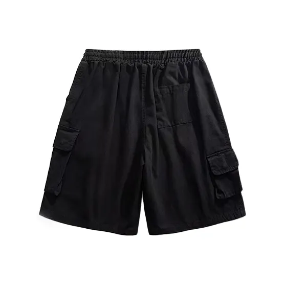 TONYBEAR Casual Shorts Men Black-1