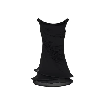 TORY BURCH SS24 Sleeveless Dress Women's Black