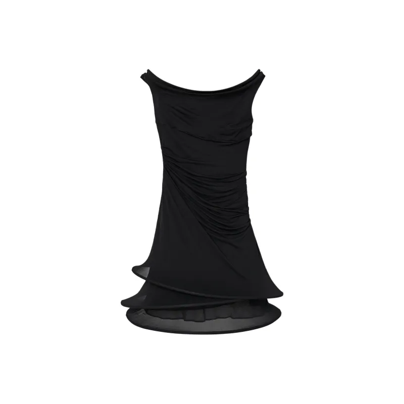 TORY BURCH SS24 Sleeveless Dress Women's Black-0