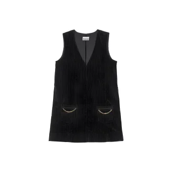 GANNI Corduroy Mini Dress