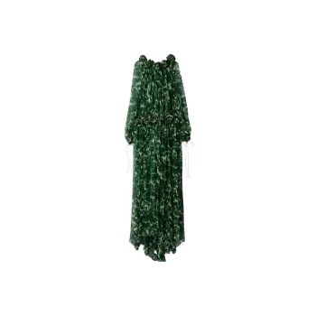 Burberry FW24 Long-Sleeved Dresses Women's Ivy Color