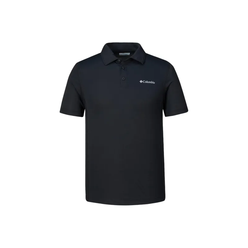 Columbia Polo Shirt Unisex Black-0