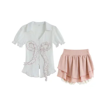 9 Cat Treat Sticks Skirt Set Women's
