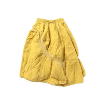 Y-3 Casual Long Skirts Women's Yellow