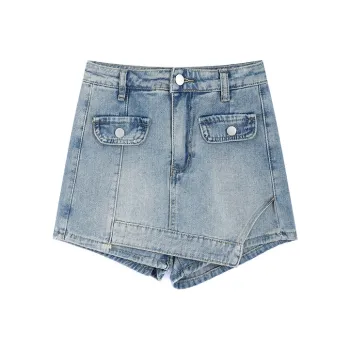 MINCOCROSEPEPPAR Denim Shorts Women's