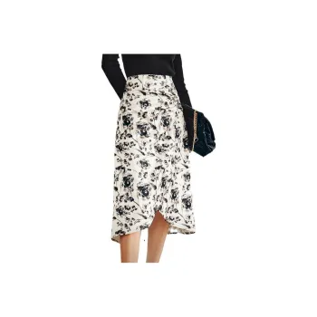Olrain Casual Long Skirts Women's Multicolor