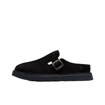 Clarks EVA Abrasion Resistant Closed Toe Slippers Men's Black