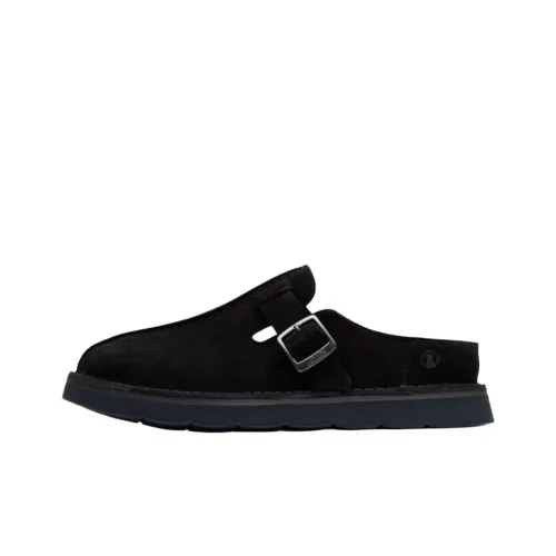 Clarks EVA Abrasion Resistant Closed Toe Slippers Men's Black