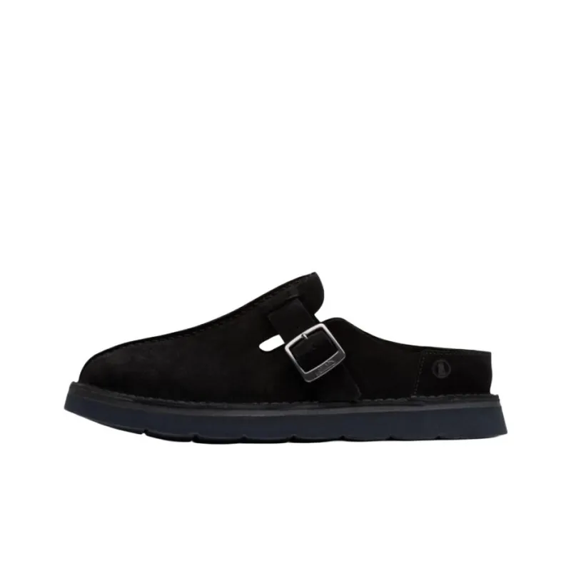 Clarks EVA Abrasion Resistant Closed Toe Slippers Men's Black-0