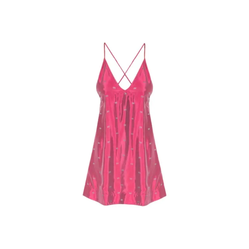 GANNI Slip Dresses Women's Pink-0