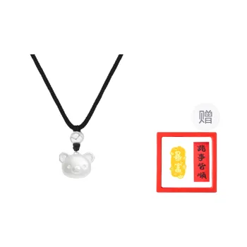 Chongqing Gold Store S999 Fine Silver Necklaces Unisex