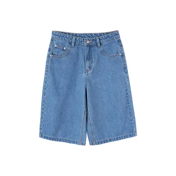 UNRETRO Denim Shorts Women's Light Blue