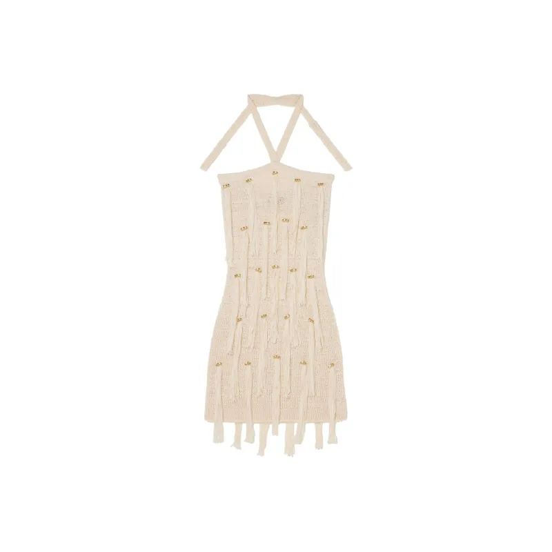 Alanui Cape Jasmine Mini Dress-0