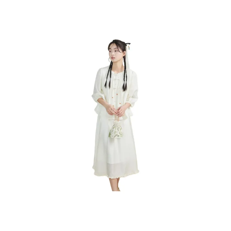 ZIHAN Two Piece Skirt Sets Women's-0