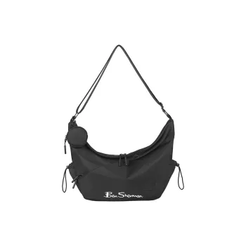 BEN SHERMAN Oxford Crossbody Bag, Shoulder Bag Unisex Black