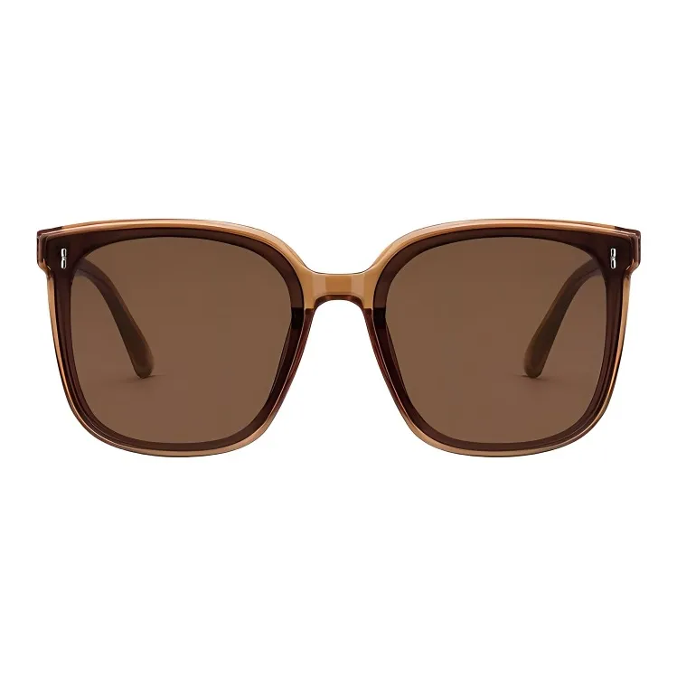 LASHION TR/Memory Plastic Square Sunglasses Unisex-23
