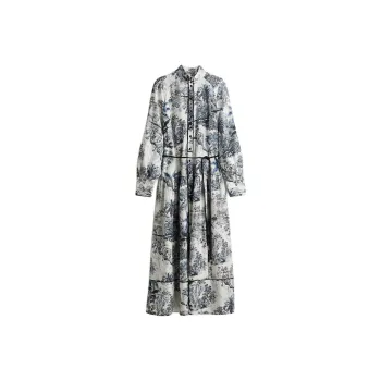 H&M Long Sleeved Dresses Women's Cream