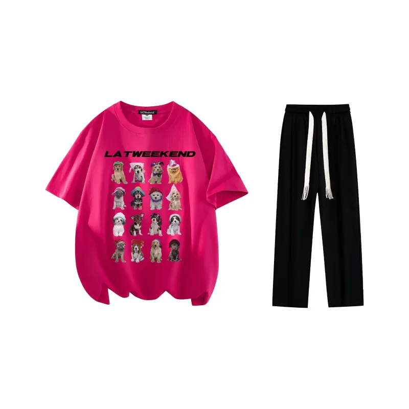 LA'T.WEEKEND Casual Sportswear Unisex-16