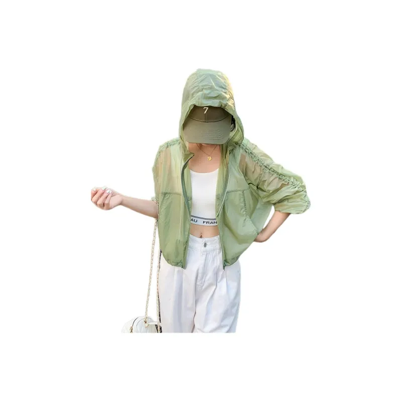 Mu Xiao Xin Cropped Coat Women's-13