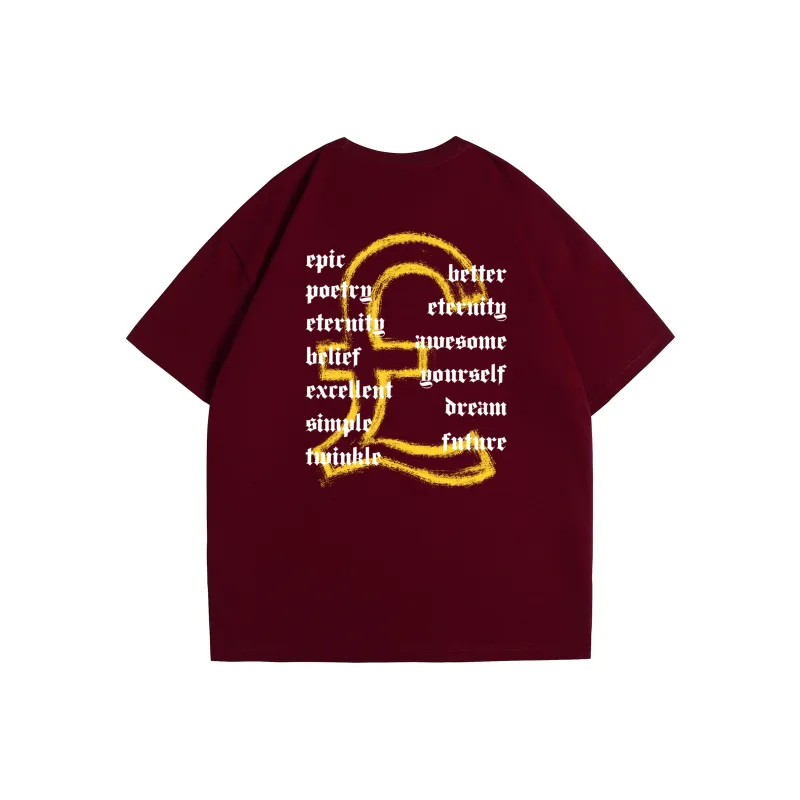 EPIC POETRY Short Sleeved T Shirts Unisex-23