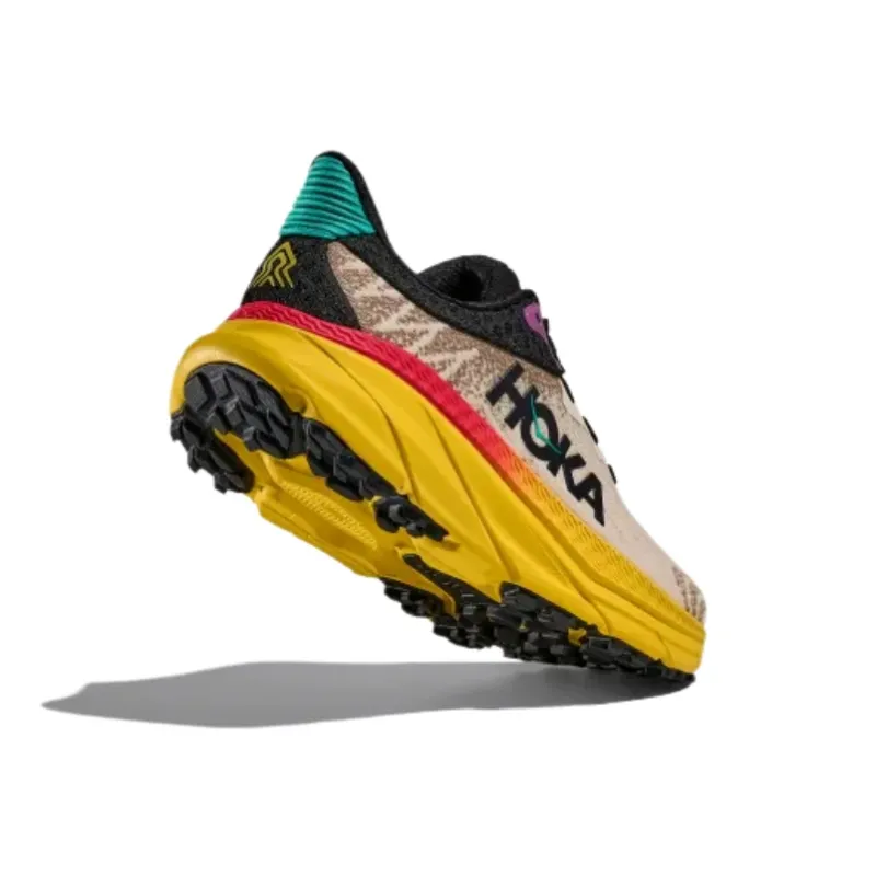 HOKA ONE ONE Challenger 7 Low Top Hiking Shoes Women's Yellow Brown-3