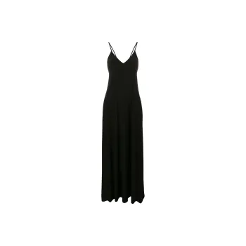 NORMA KAMALI V neck Maxi Dress