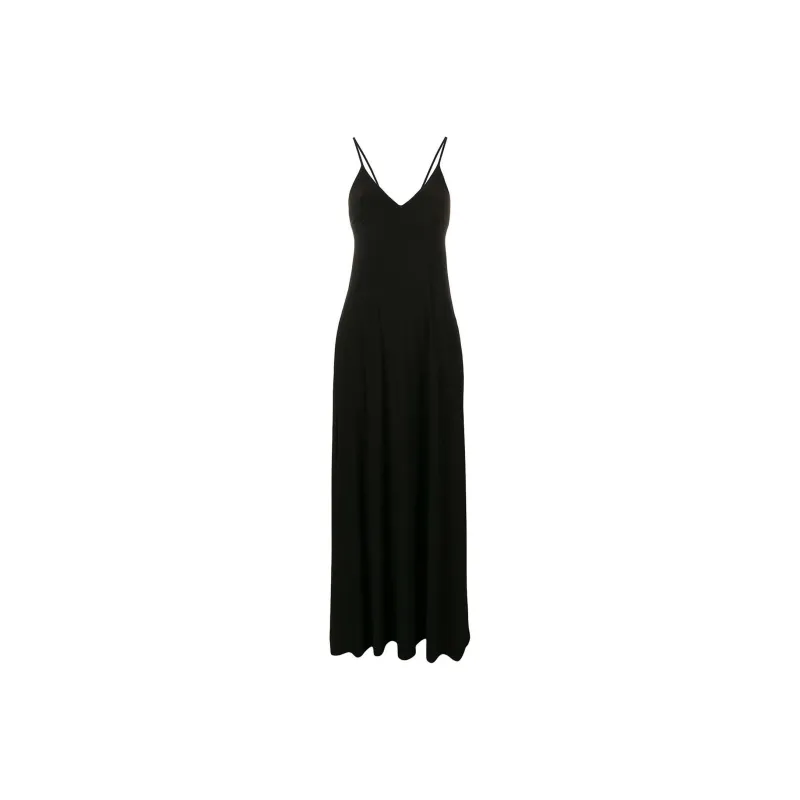 NORMA KAMALI V neck Maxi Dress-0