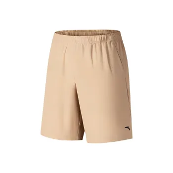 Anta Variety Training Collection Sports Shorts Men's Light Brown