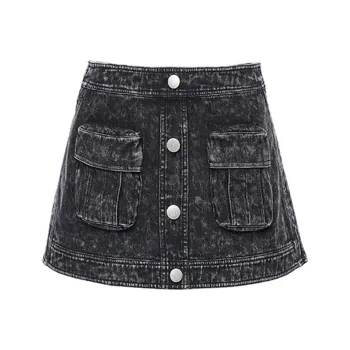 Laurence & Chico Denim Short Skirts Women's