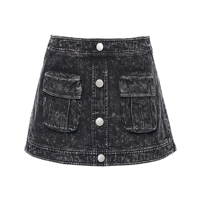 Laurence & Chico Denim Short Skirts Women's-2