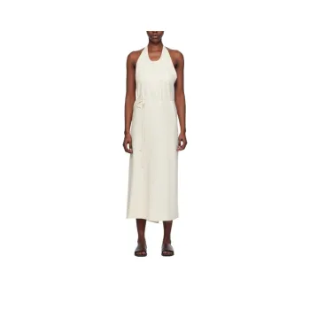 BASERANGE Sleeveless Dress Women's Gray White