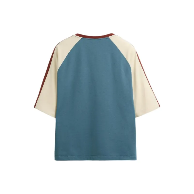 ZARA T Shirts Men Blue/White-1