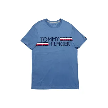 Tommy Hilfiger T Shirts Men Blue