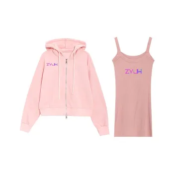 ZVJH Two Piece Skirt Sets Women's
