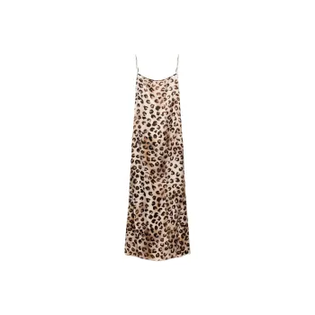 ZARA ZW Series Slip Dresses Women's Multicolor