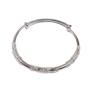 KING TAI SANG 999 Fine Silver Bangles Women's