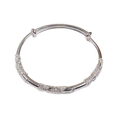 KING TAI SANG 999 Fine Silver Bangles Women's