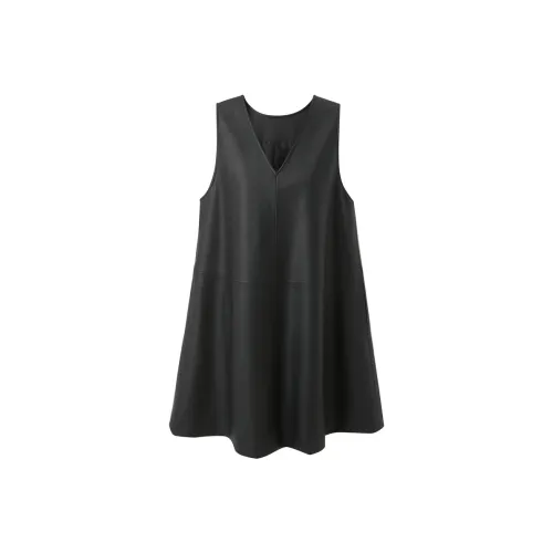 3COLOUR Sleeveless Dress Women's Classic Black