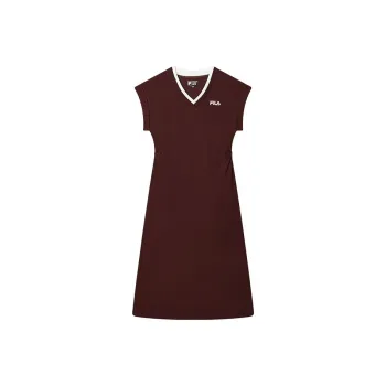 FILA Sleeveless Dress Women's Cherry Red WI
