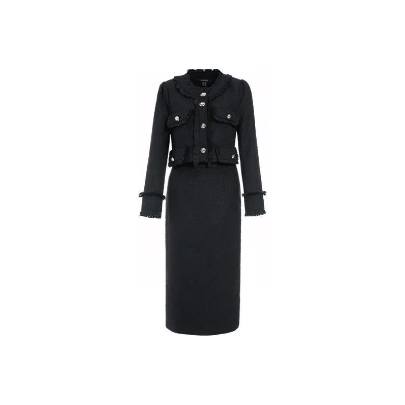 DONEED Two Piece Skirt Sets Women's-0
