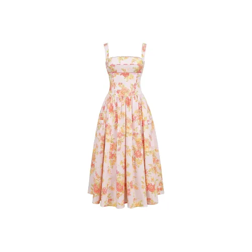 HOUSE OF CB VIVIEN Slip Dress Women's PEACH/Peach