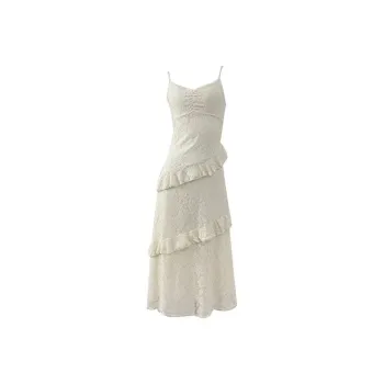 AHDO Slip Dress Women's Apricot