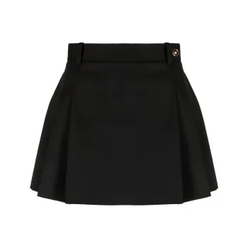 VERSACE Compact Eco Skirt 'Black'