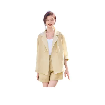 Like The Age Of Water Casual Suit Women's Khaki