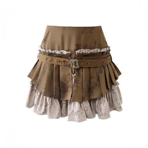 FOCOS STUDIO Casual Short Skirts Women's