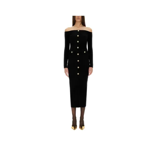 Self portrait Chenille Knit Midi Dress
