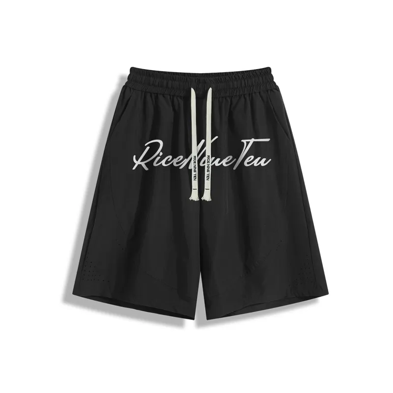 RICE NINE TEN Casual Shorts Unisex-0