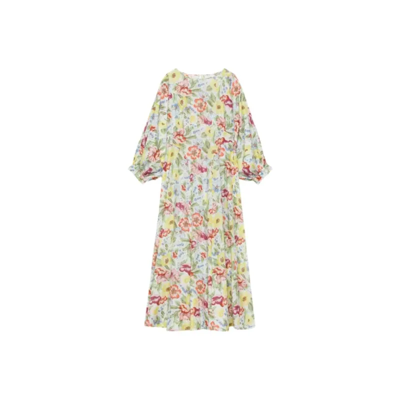 DOEN OLIANA DRESS Long Sleeved Dress Women's Multicolor-0